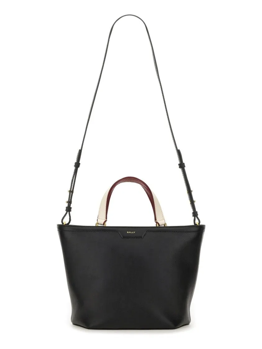 Structured Calfskin Shoulder Bag