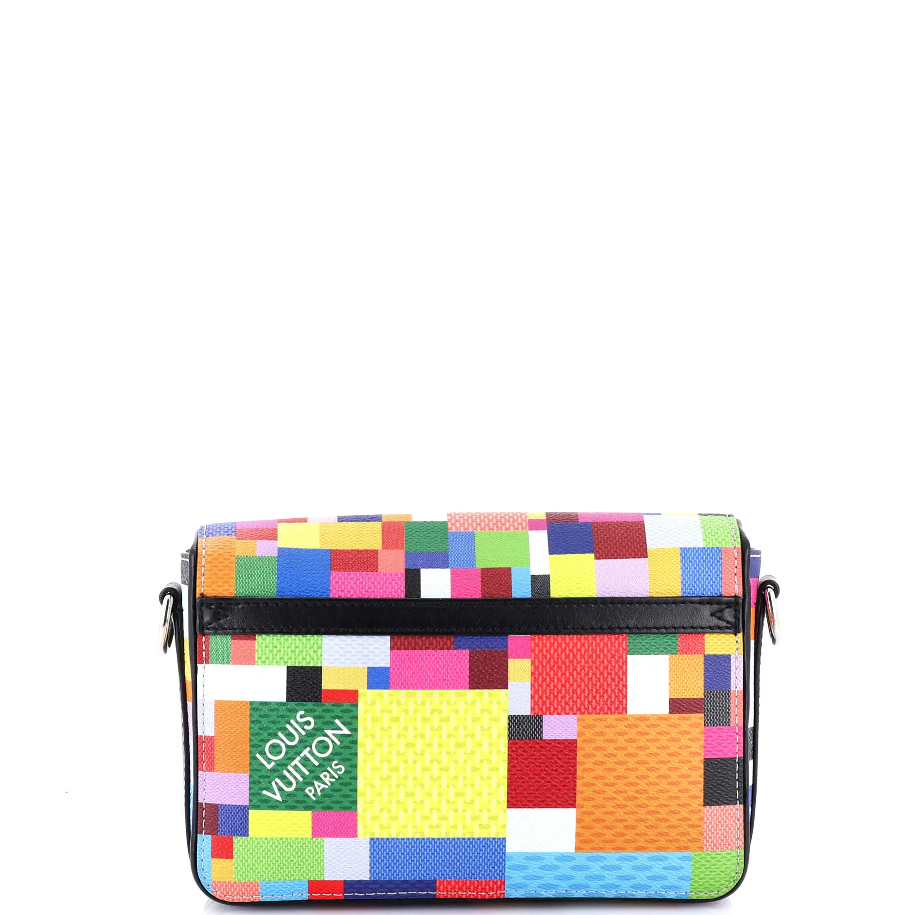 Studio Messenger Bag Limited Edition Multicolor Damier Graphite 3D