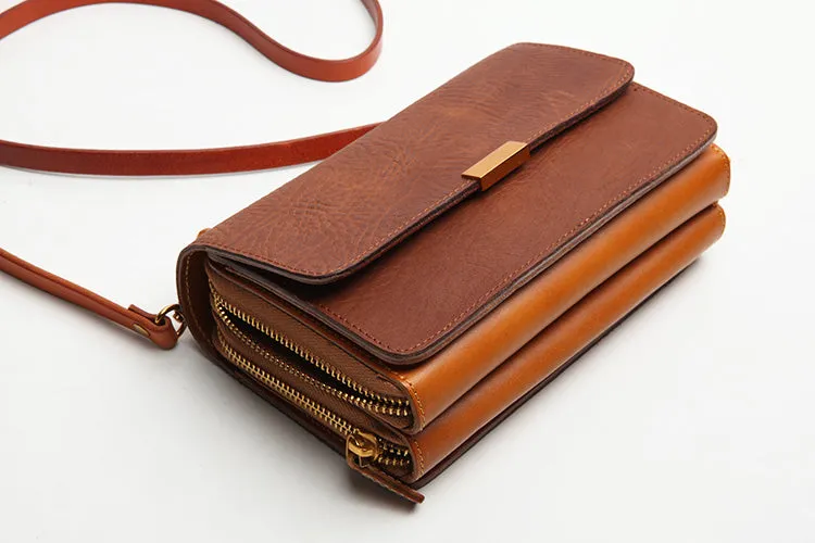 Stylish LEATHER WOMEN Messenger SHOULDER BAG Cute Crossbody Purse FOR WOMEN
