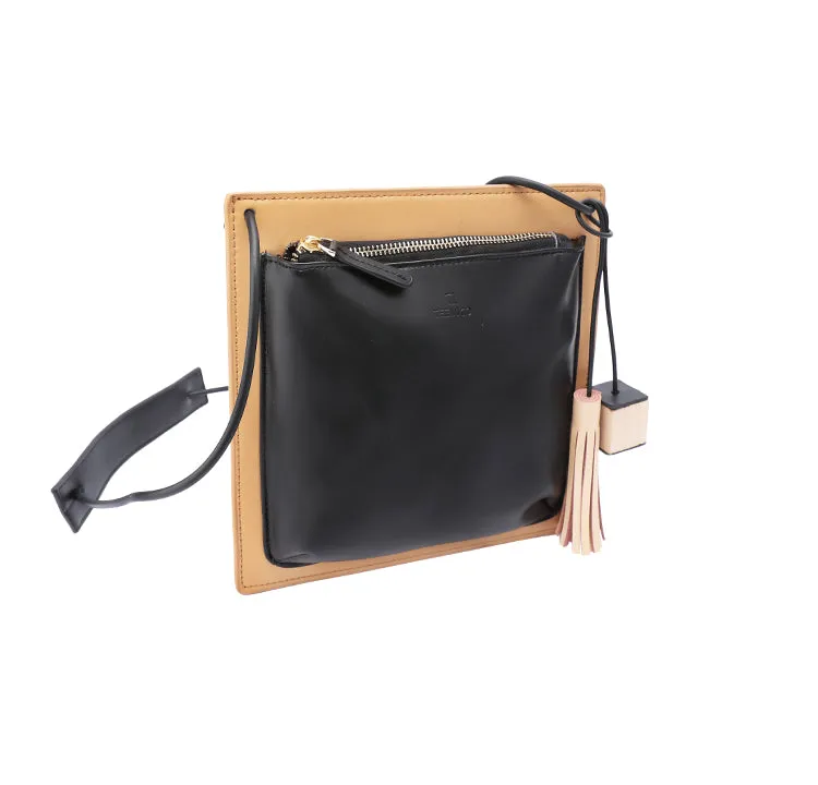 Stylish LEATHER WOMENs Square SHOULDER Bag Crossbody BAG Purses FOR WOMEN