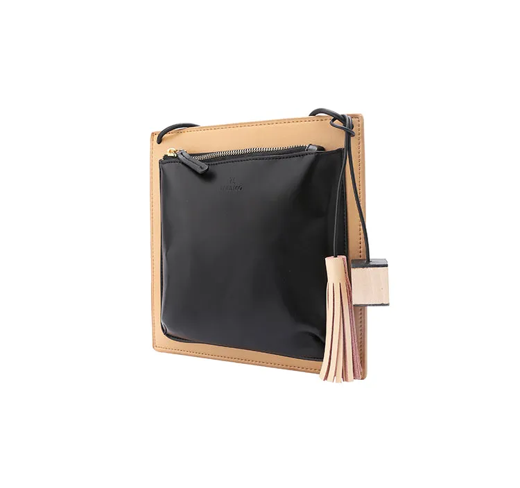 Stylish LEATHER WOMENs Square SHOULDER Bag Crossbody BAG Purses FOR WOMEN