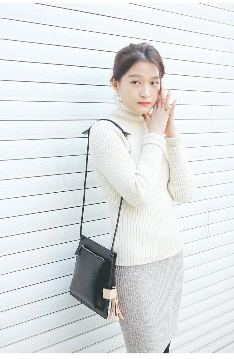 Stylish LEATHER WOMENs Square SHOULDER Bag Crossbody BAG Purses FOR WOMEN