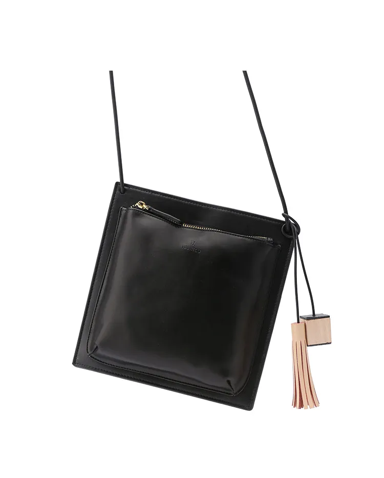 Stylish LEATHER WOMENs Square SHOULDER Bag Crossbody BAG Purses FOR WOMEN