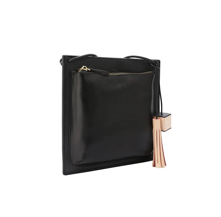 Stylish LEATHER WOMENs Square SHOULDER Bag Crossbody BAG Purses FOR WOMEN