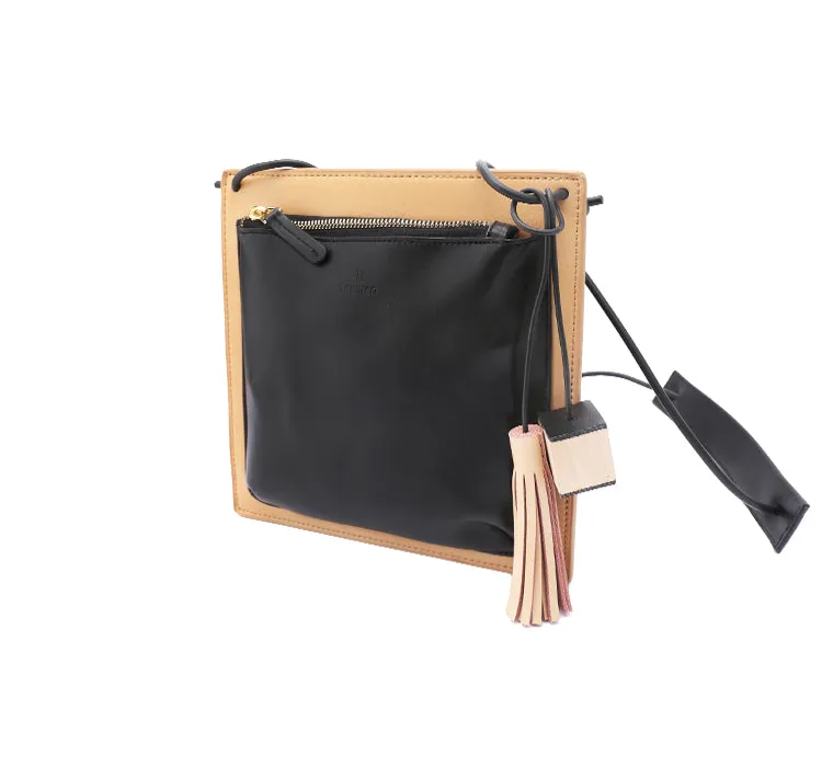 Stylish LEATHER WOMENs Square SHOULDER Bag Crossbody BAG Purses FOR WOMEN