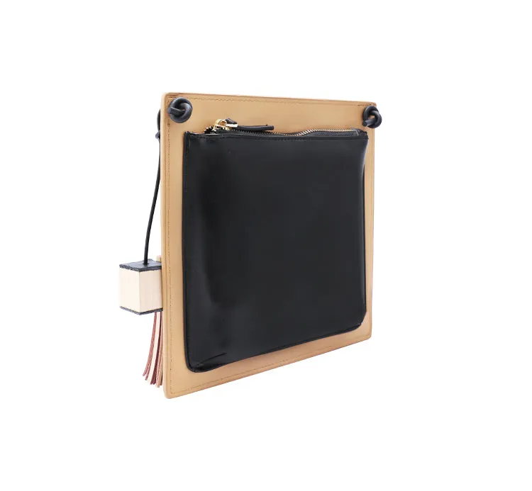 Stylish LEATHER WOMENs Square SHOULDER Bag Crossbody BAG Purses FOR WOMEN