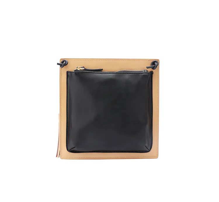 Stylish LEATHER WOMENs Square SHOULDER Bag Crossbody BAG Purses FOR WOMEN