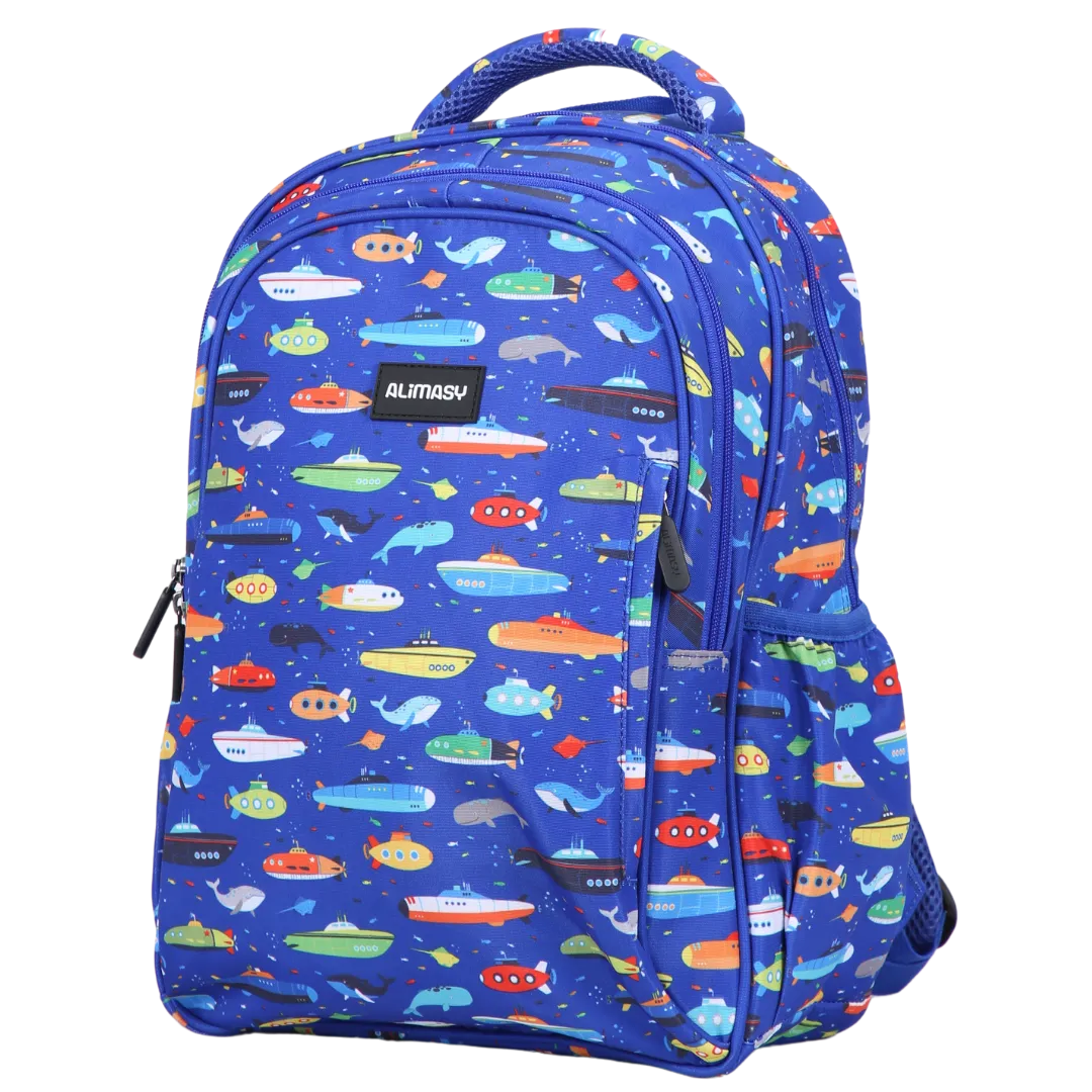 Submarines & Whales Midsize Kids Backpack