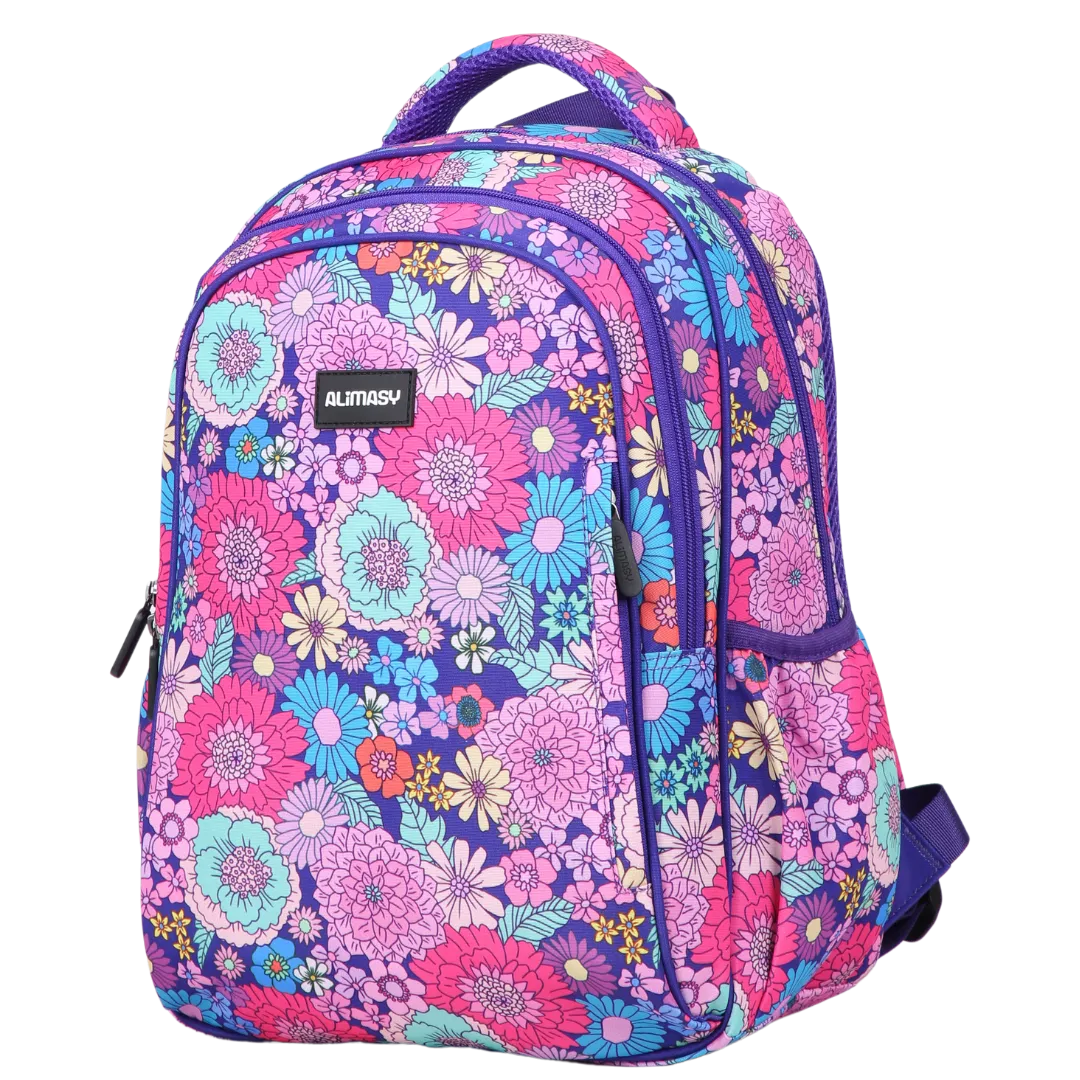 Summer Flowers Midsize Kids Backpack