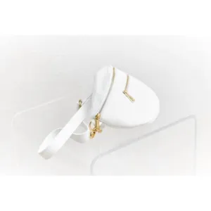 Susina Leather Bum Bag In White