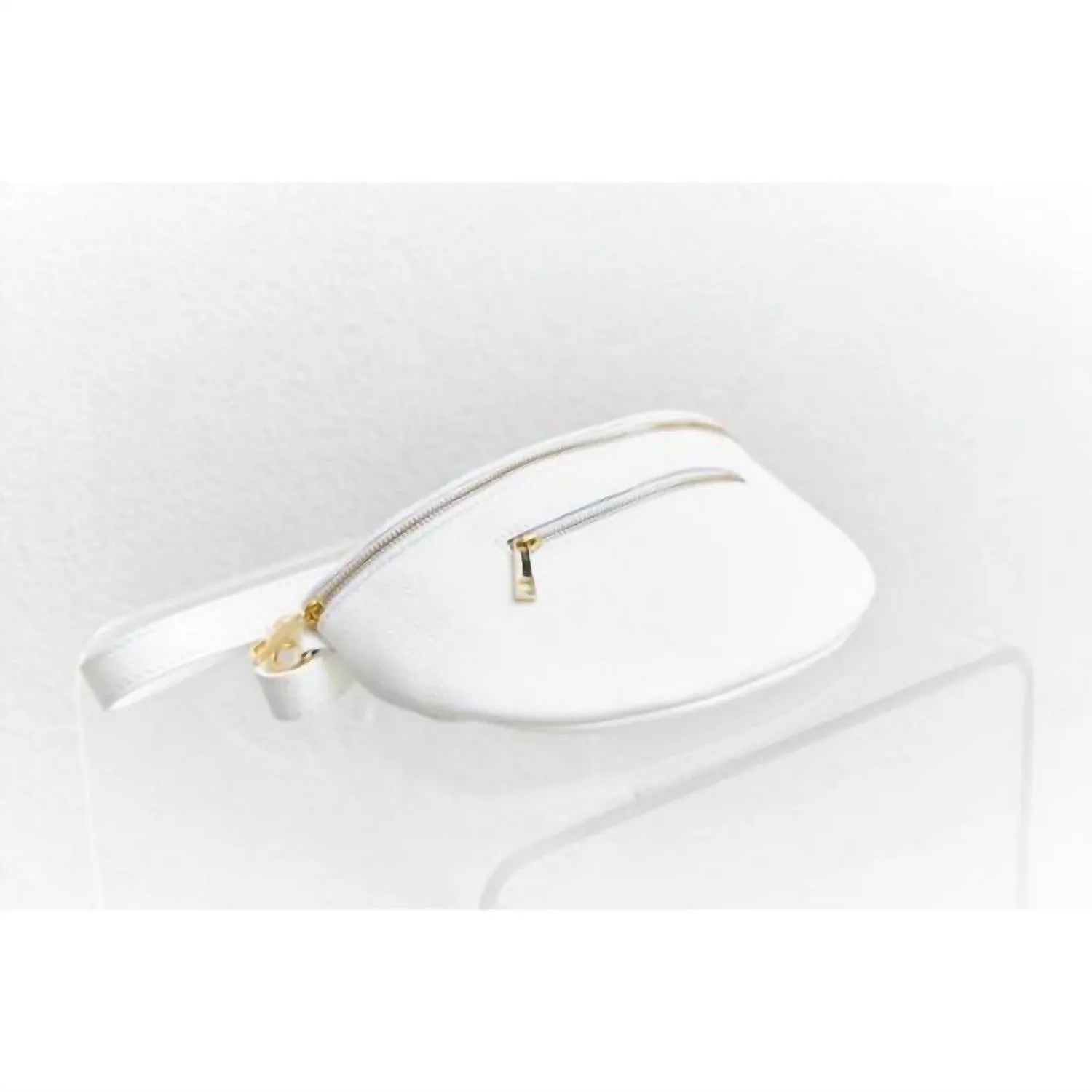 Susina Leather Bum Bag In White