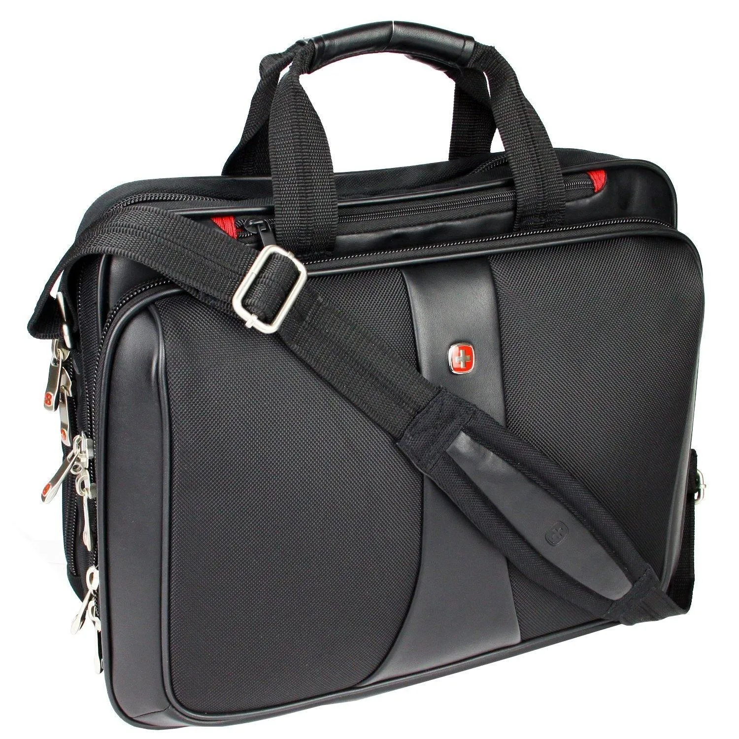 Swissgear Swiss Gear Laptop Briefcase Computer Bag 3 Year Warranty Business Case Portfolio W Organizer Pockets