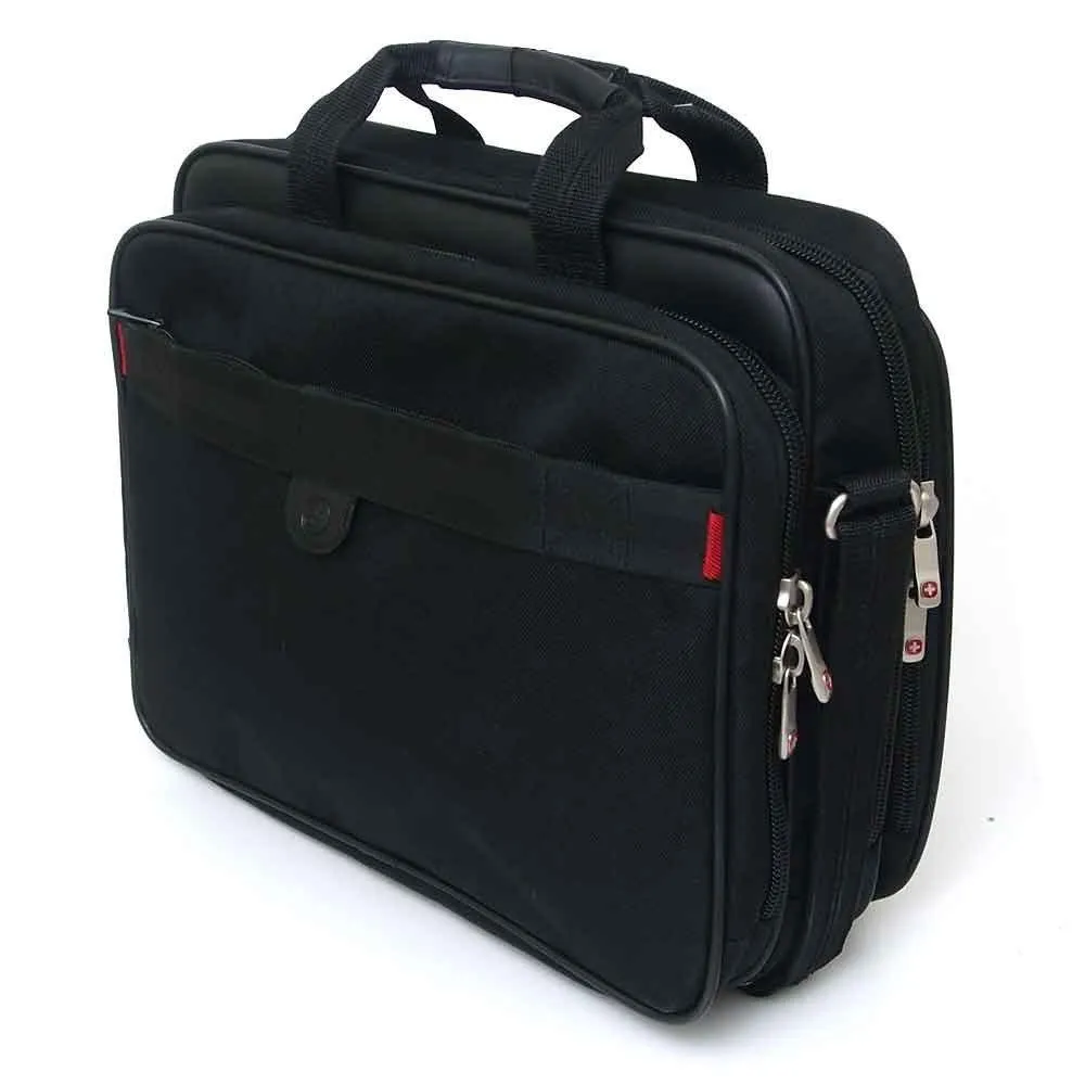 Swissgear Swiss Gear Laptop Briefcase Computer Bag 3 Year Warranty Business Case Portfolio W Organizer Pockets