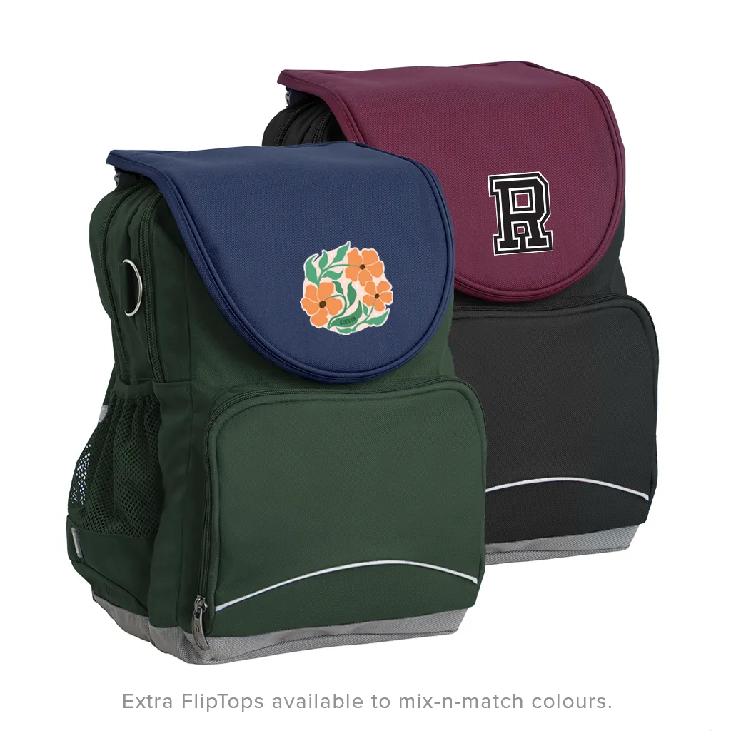 Switchable Senior Backpack FlipTops