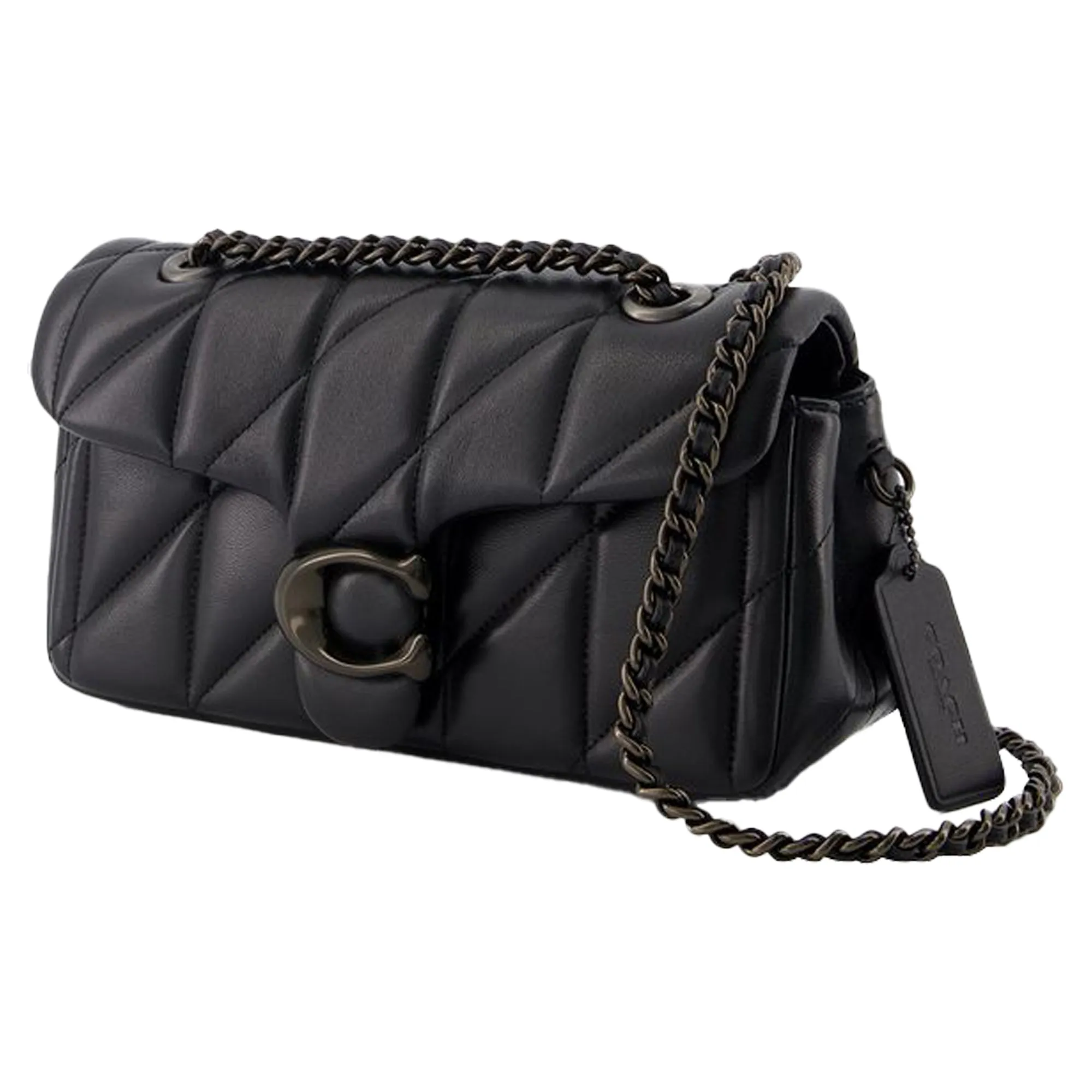 Tabby 20 Shoulder Bag - Coach - Leather - Black