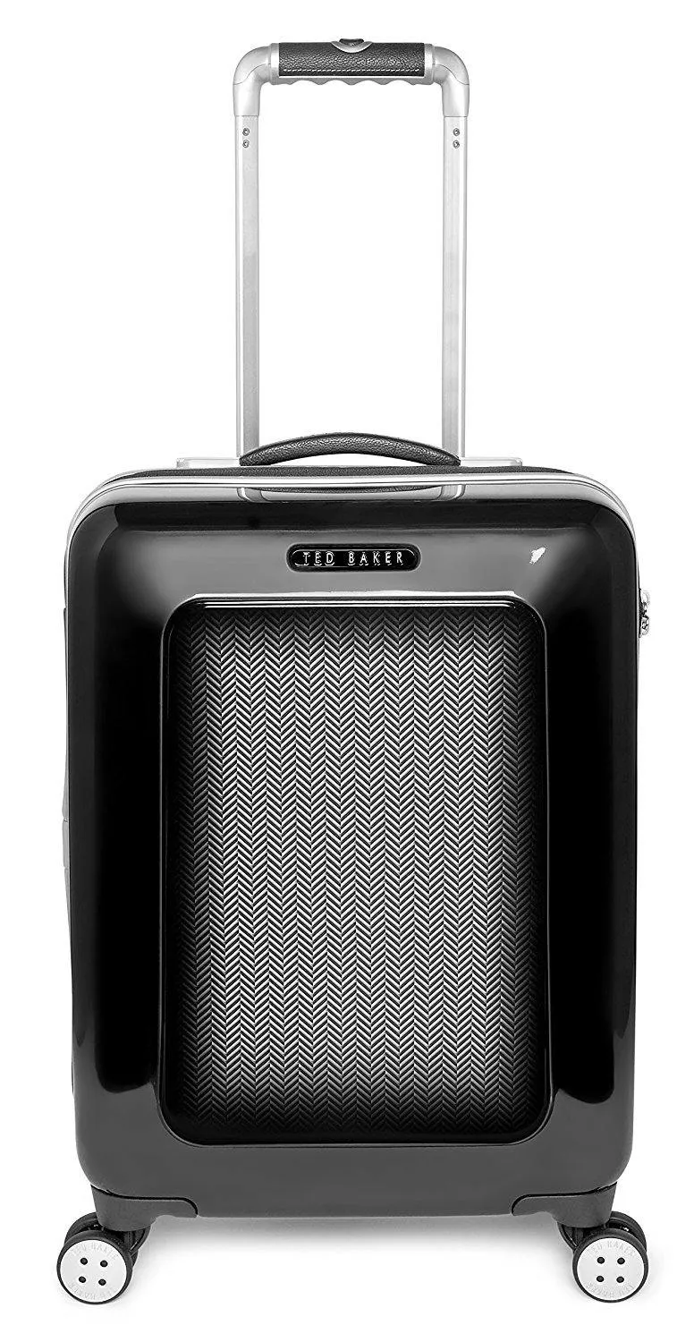 Ted Baker Hardsider Herringbone Collection 3 Piece Set (20"/24"/28") 4-Wheel Luggage Sets