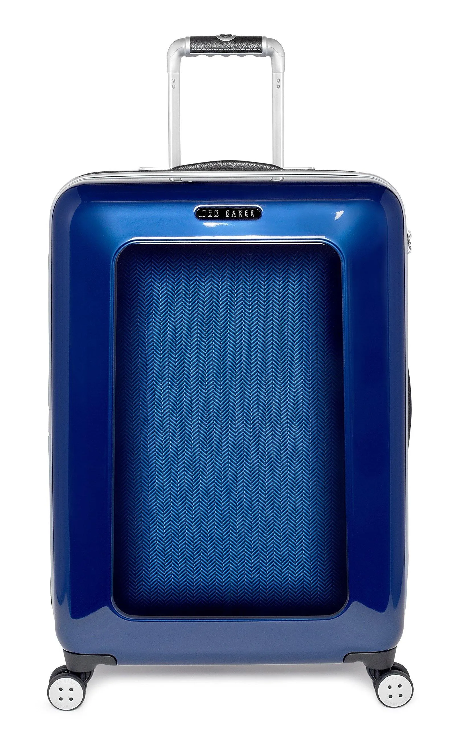 Ted Baker Hardsider Herringbone Collection 3 Piece Set (20"/24"/28") 4-Wheel Luggage Sets