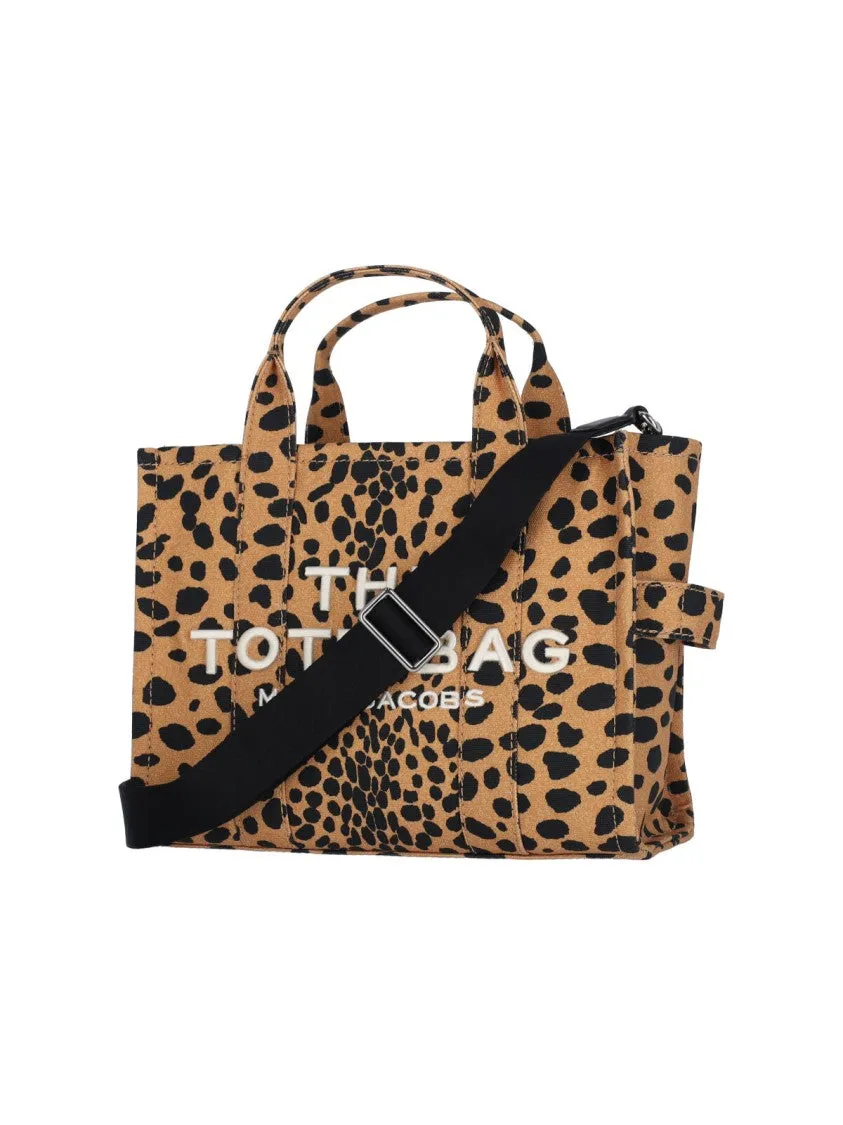The Medium Cheetah Canvas" Tote Bag