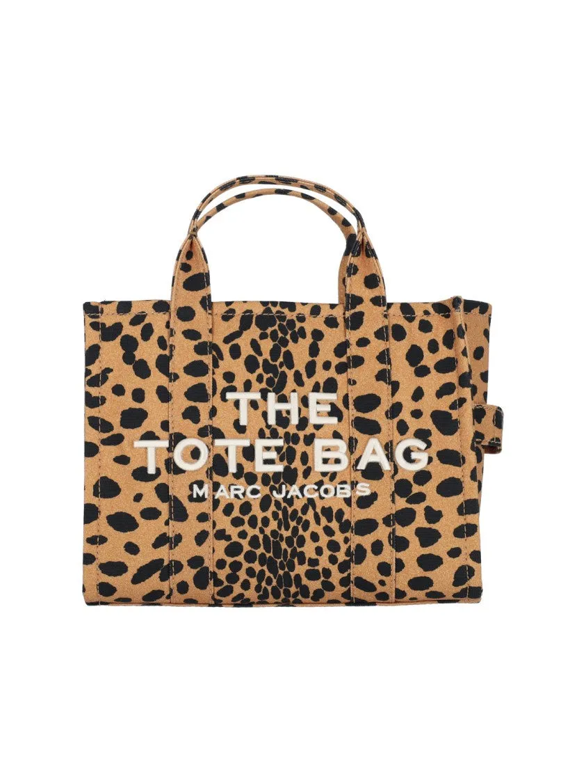 The Medium Cheetah Canvas" Tote Bag