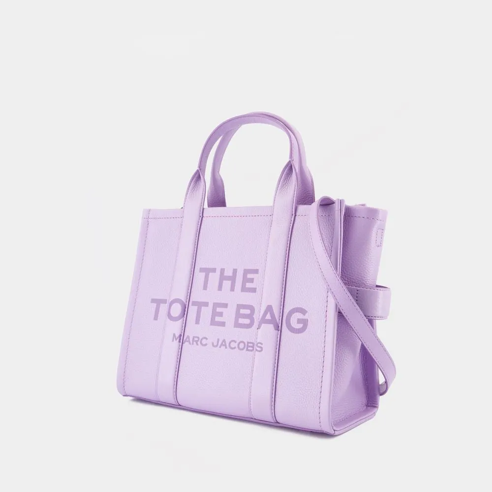 The Medium Tote - Leather - Purple