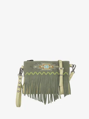 The Taupe Groove Bag In Green