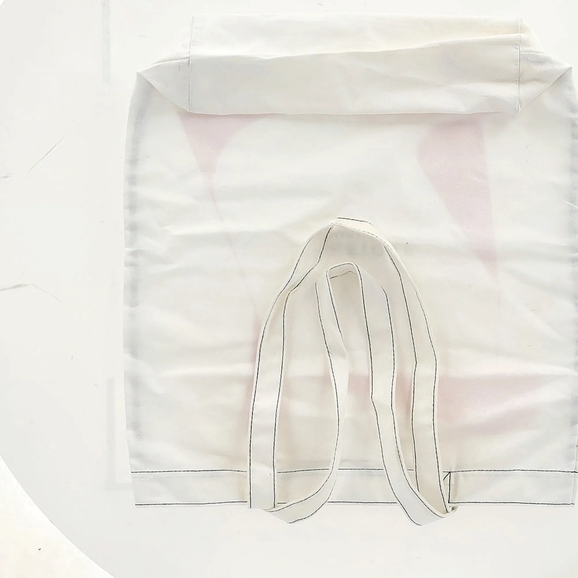 toile Isabel Marant Printed Tote in White Canvas