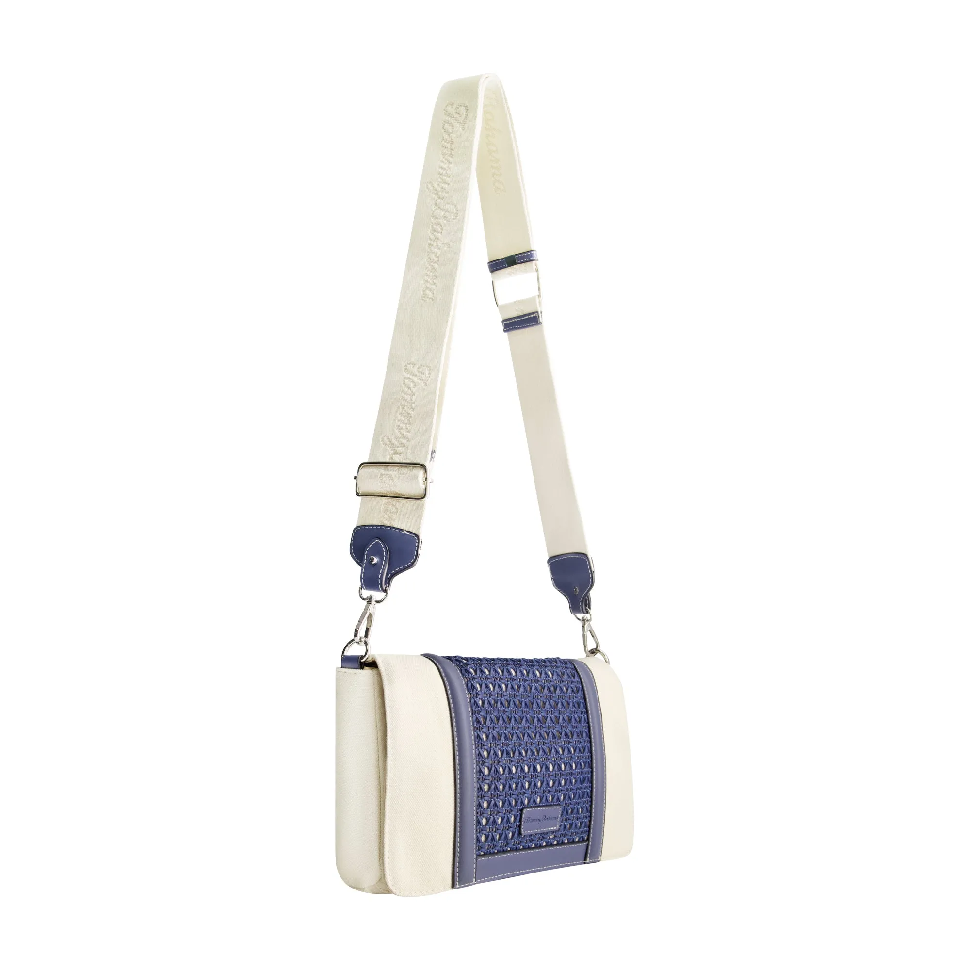 Tommy Bahama Woven Flap Crossbody Bag