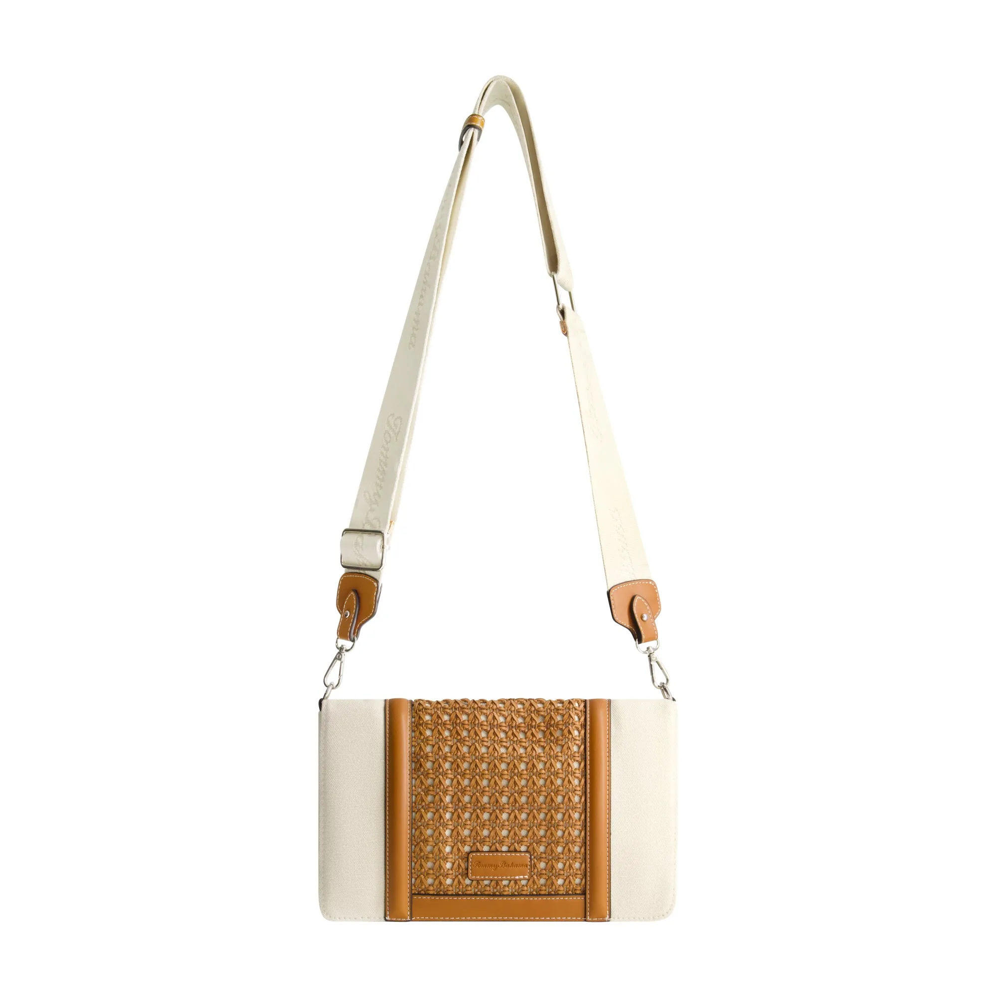 Tommy Bahama Woven Flap Crossbody Bag