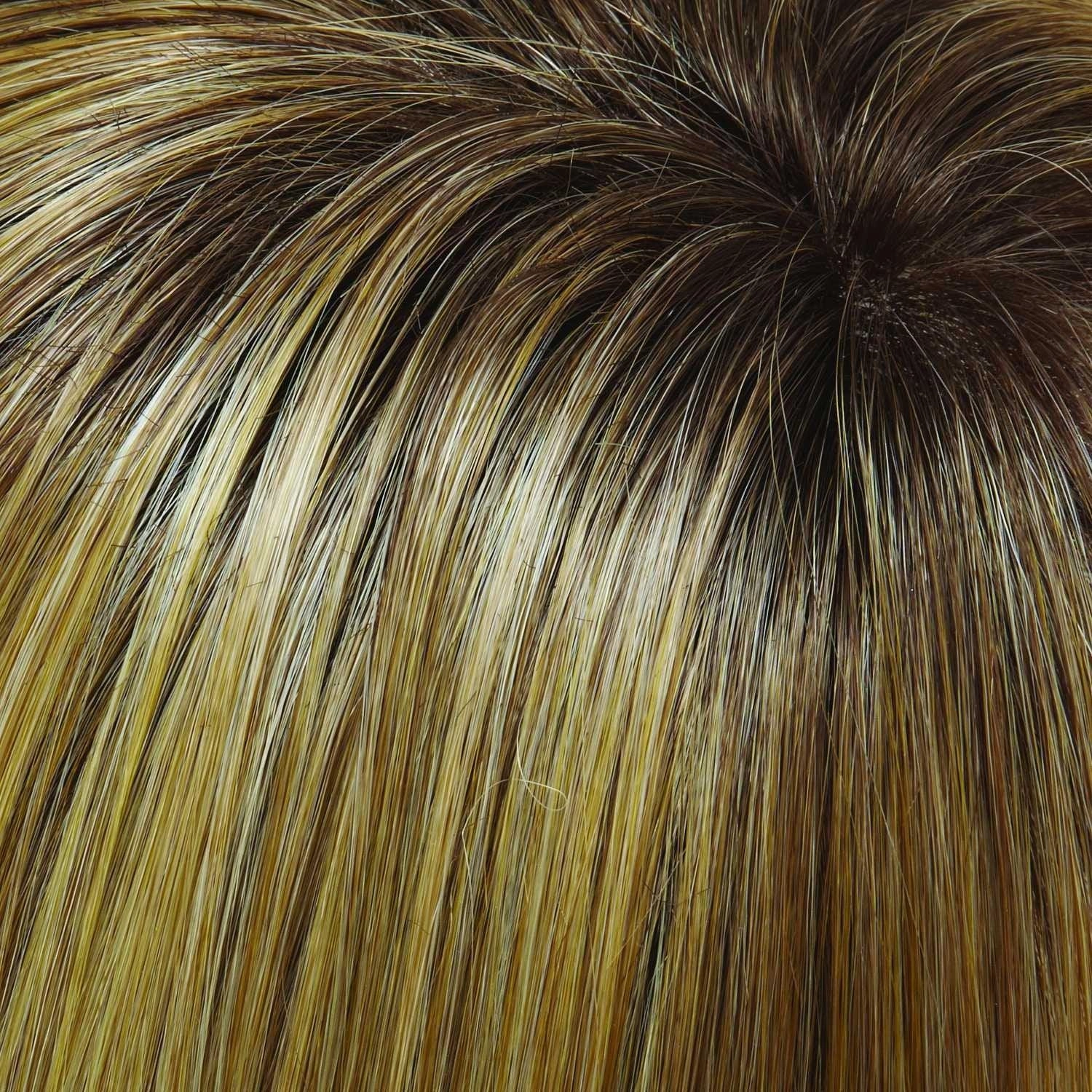 Top Form 12" Human Hair Addition (Renau Colors) by Jon Renau | 100% Remy Human Hair Piece (Monofilament Base)