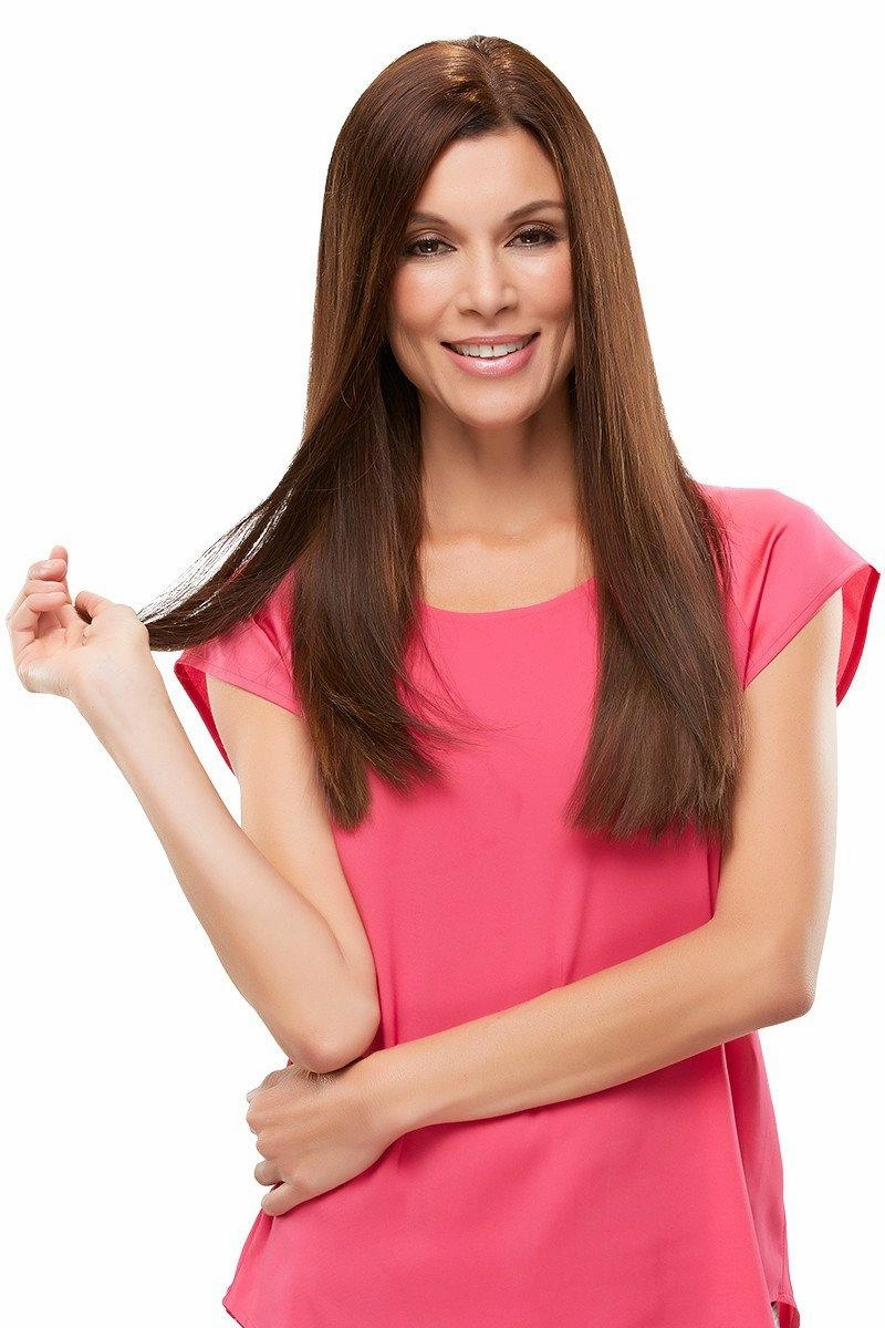 Top Form 18" Human Hair Addition by Jon Renau | 100% Remy Human Hair Piece (Monofilament Base)