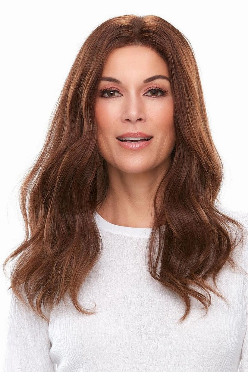 Top Smart HH 18" Topper by Jon Renau | Remy Human Hair (Lace Front Mono Top)