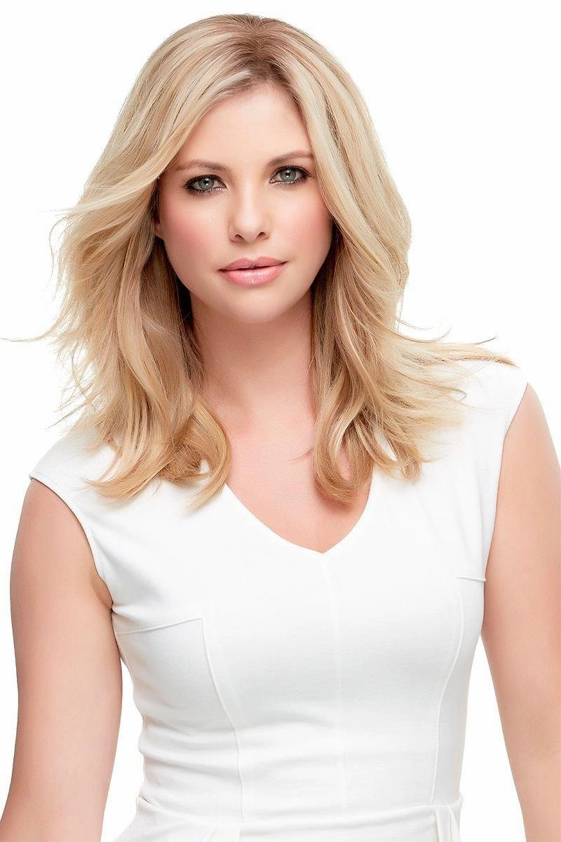Top Style 12" Human Hair Addition (Renau Colors) by Jon Renau | 100% Remy Human Hair Piece (Monofilament Base)