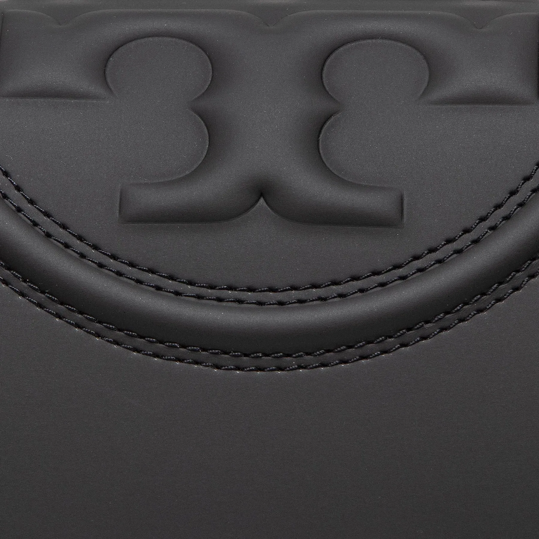 TORY BURCH Fleming Matte Convertible Shoulder Bag Black 82559