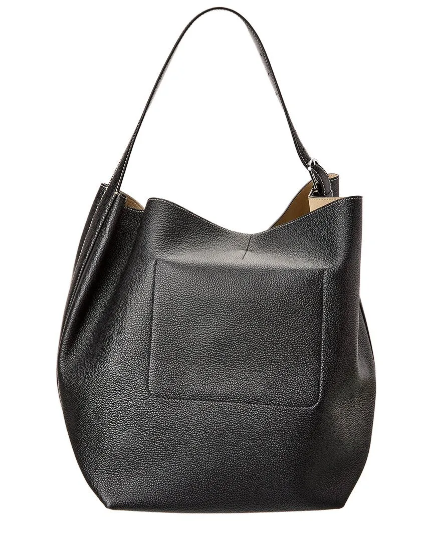 TOTEME Belted Leather Tote