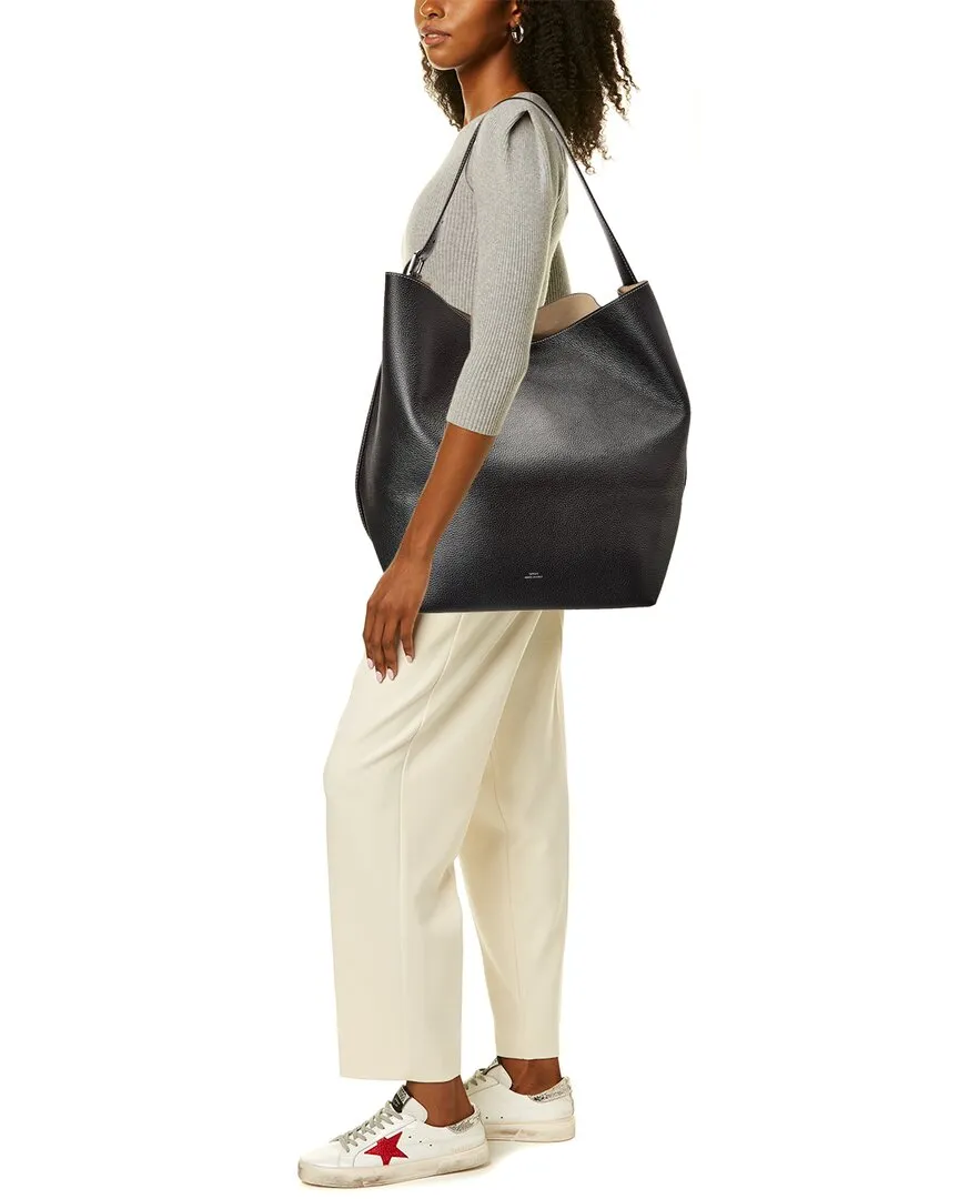 TOTEME Belted Leather Tote