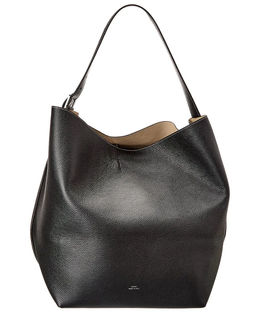 TOTEME Belted Leather Tote