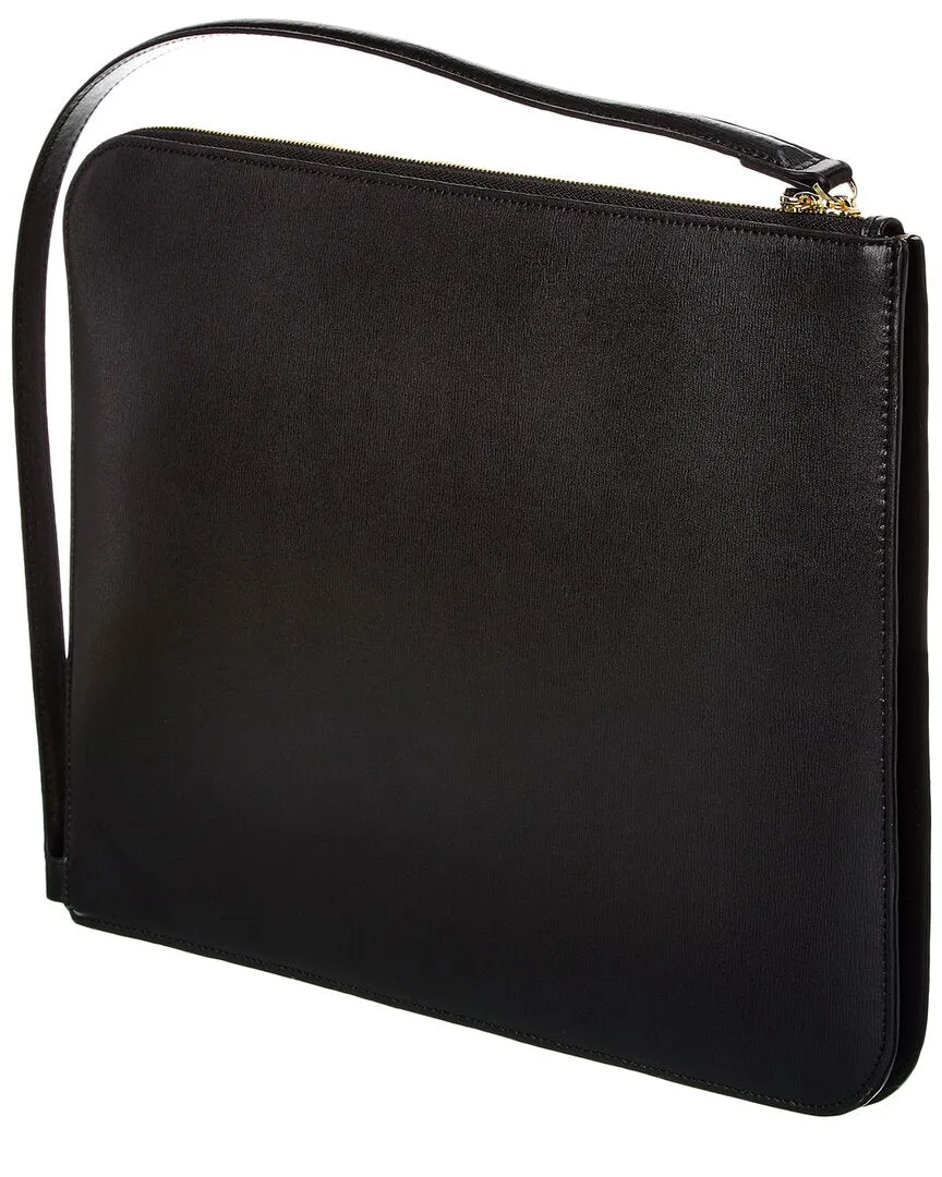 TOTEME Logo-Plaque Slim Leather Pouch