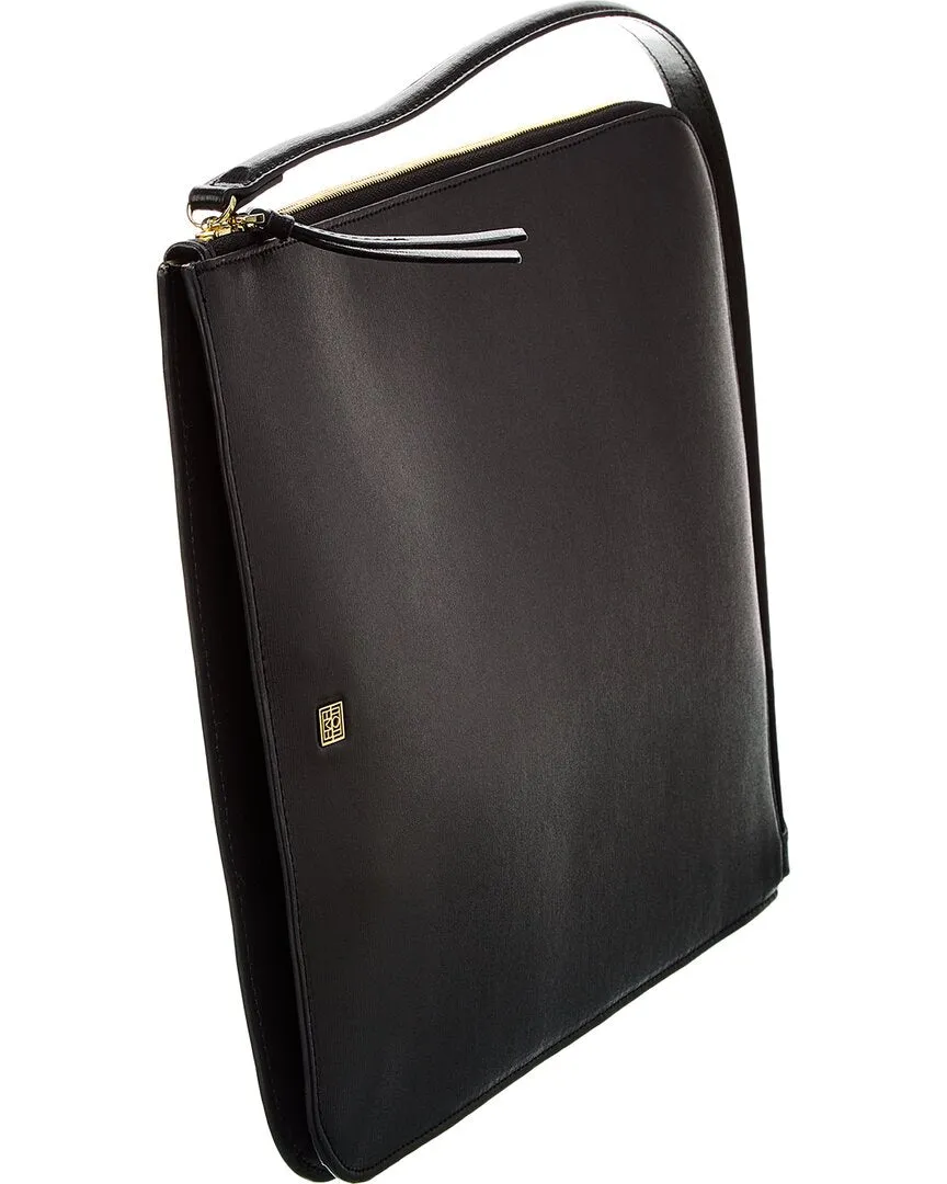 TOTEME Logo-Plaque Slim Leather Pouch