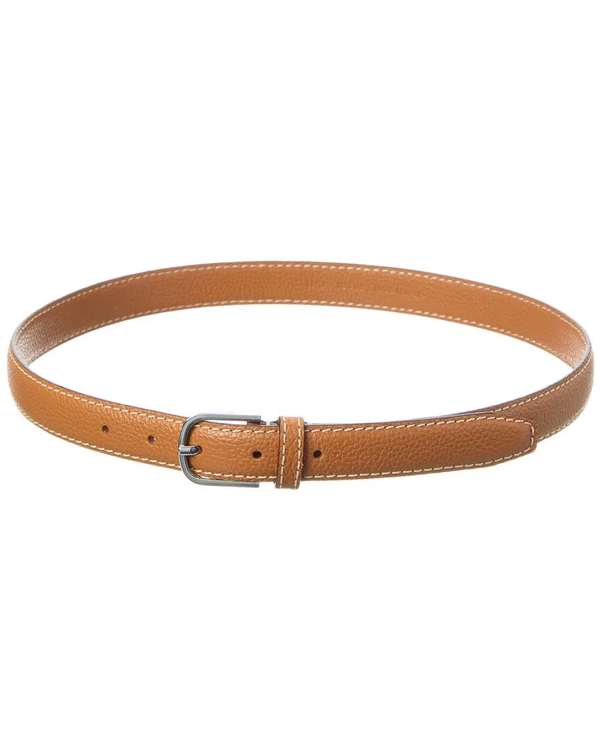 TOTEME Stitch Detail Leather Belt
