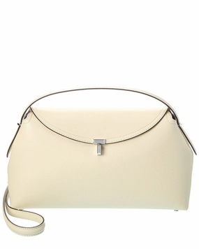 TOTEME T-Lock Leather Satchel