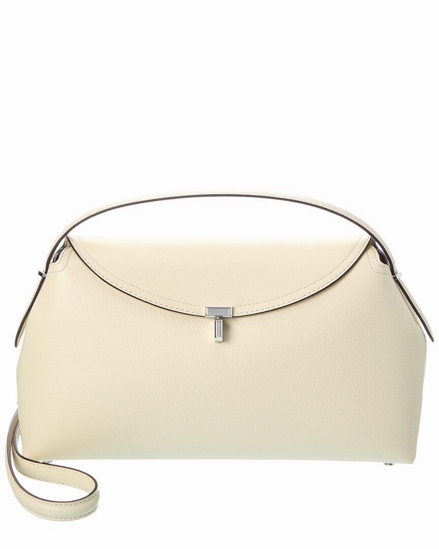 TOTEME T-Lock Leather Satchel