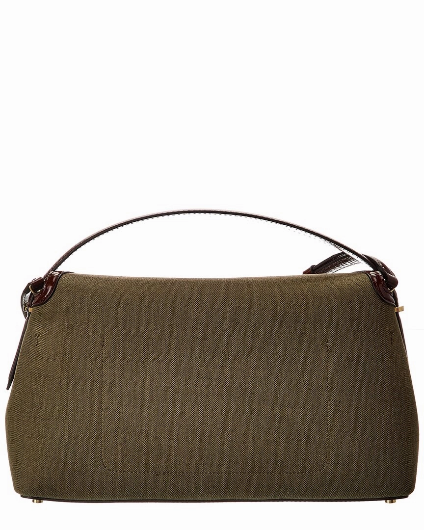TOTEME T-Lock Top Handle Leather Satchel