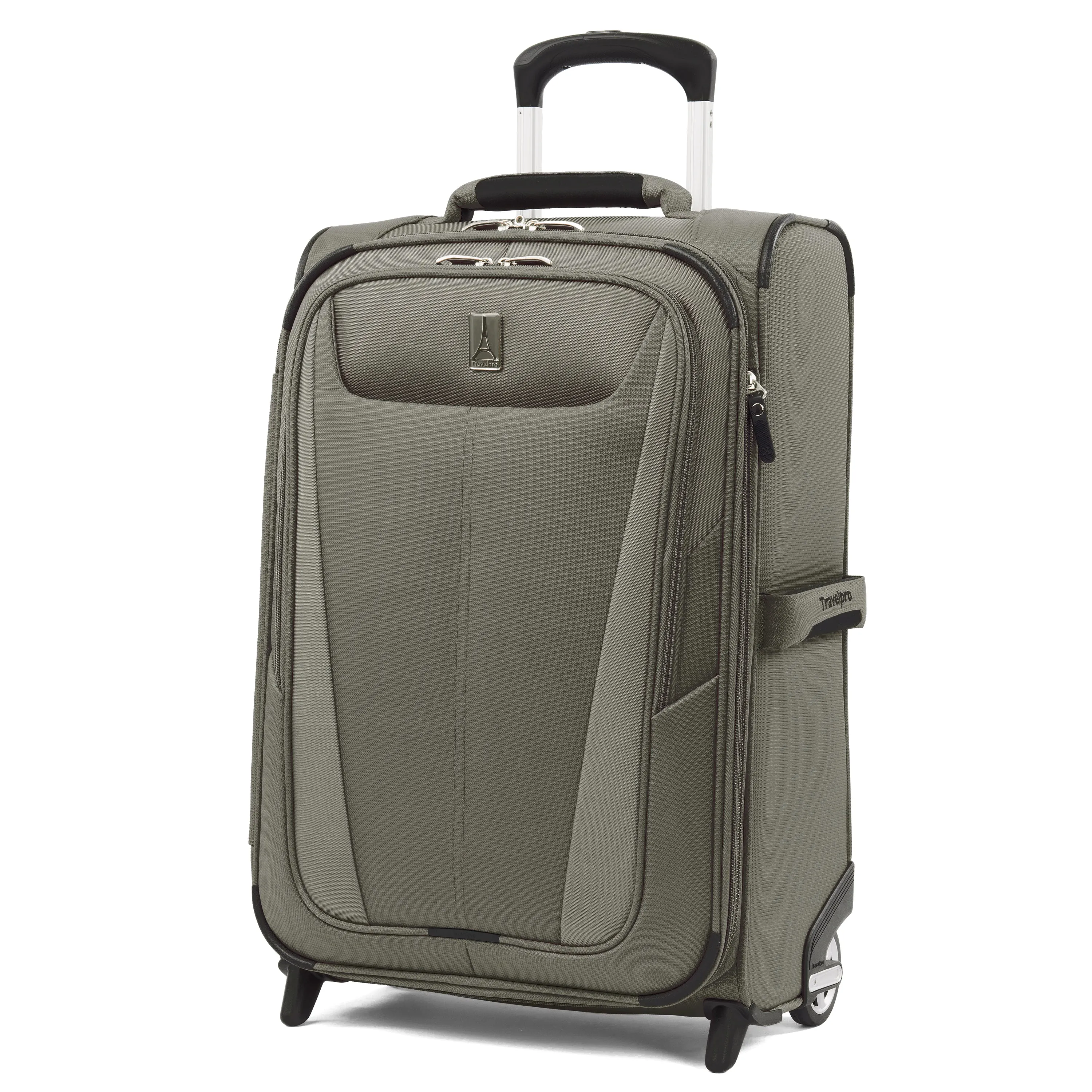 Travelpro Maxlite 5 Softside 2pc Set Expandable Carry On Upright 2 Wheel Luggage/Soft Underseat Tote, Lightweight Suitcase, Men and Women