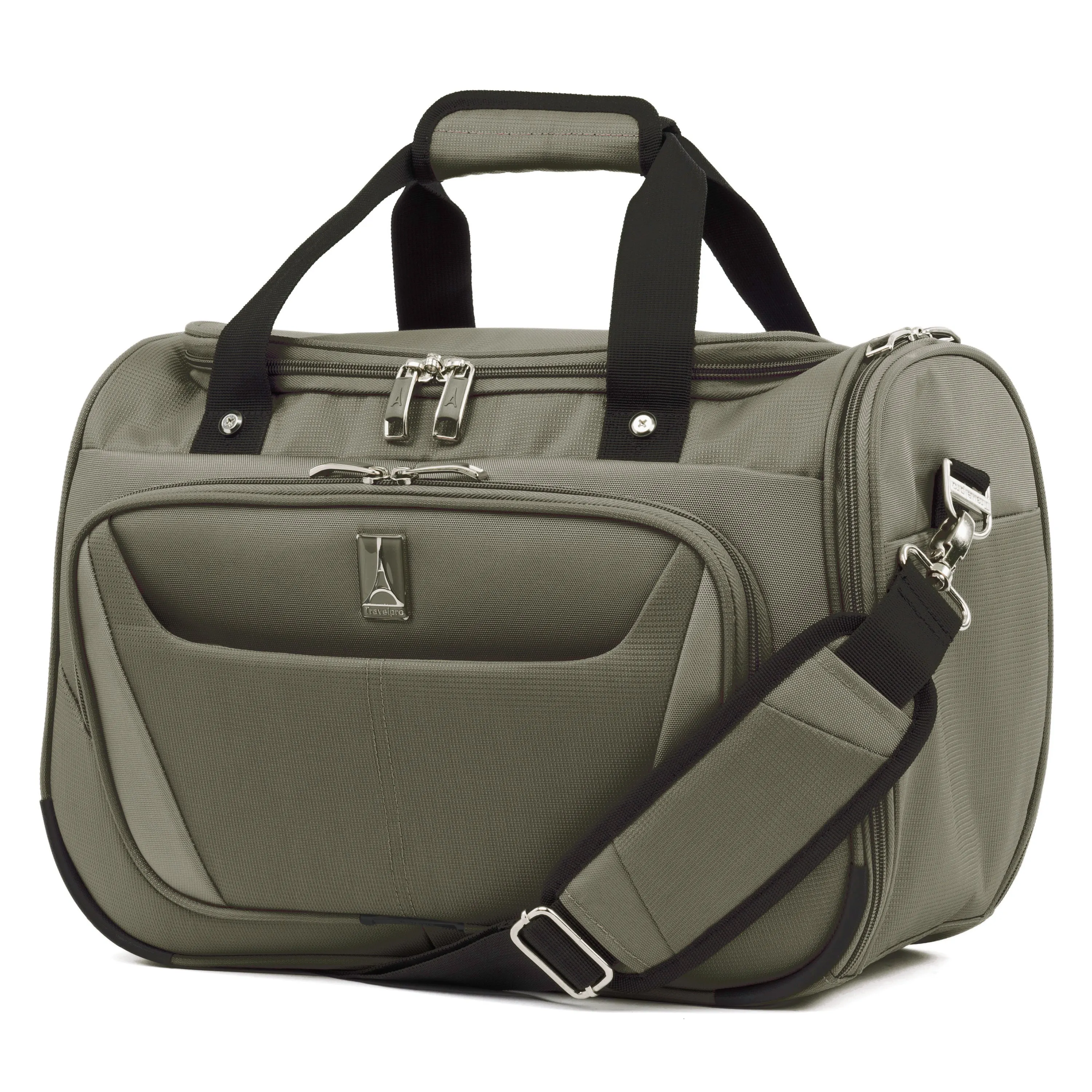 Travelpro Maxlite 5 Softside 2pc Set Expandable Carry On Upright 2 Wheel Luggage/Soft Underseat Tote, Lightweight Suitcase, Men and Women