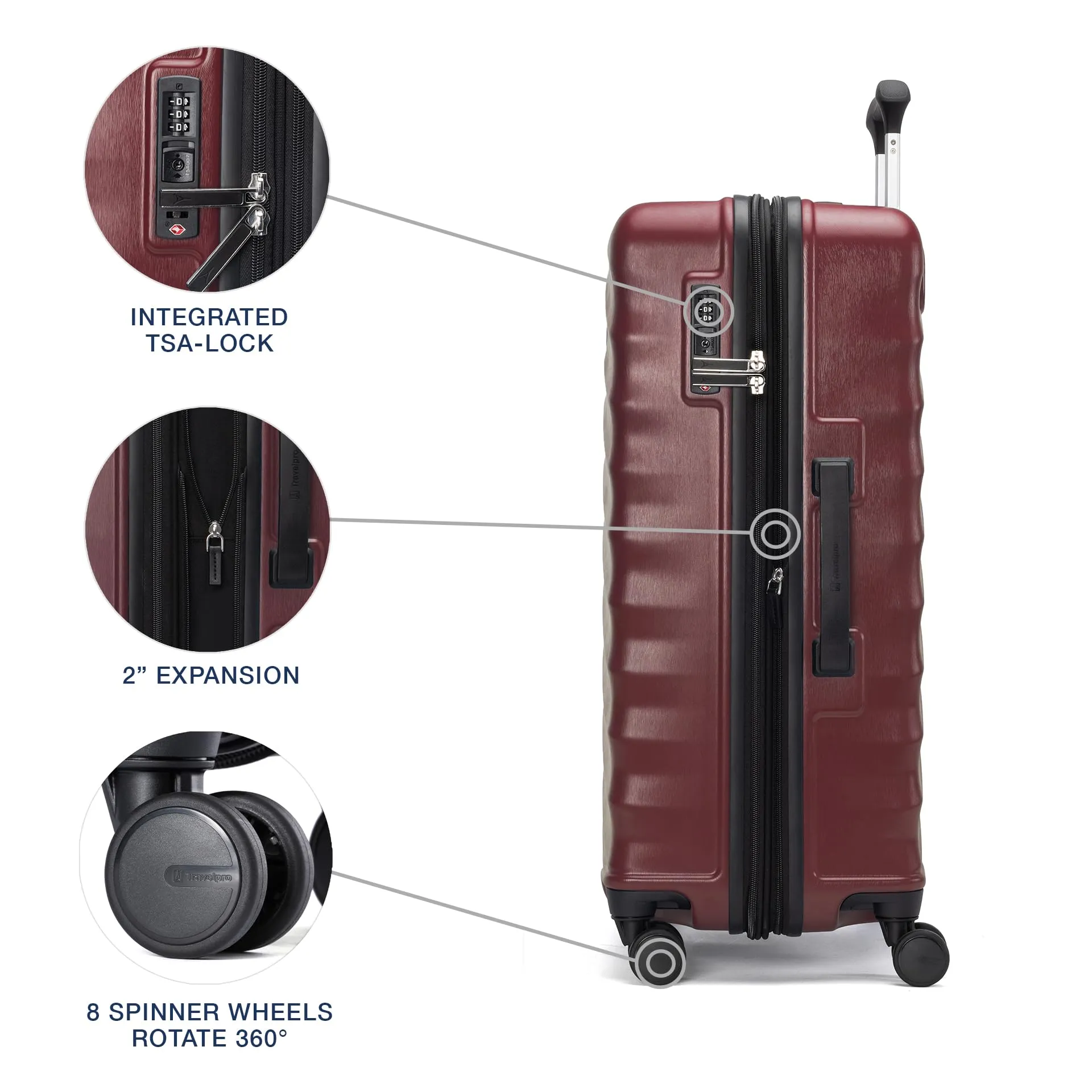 Travelpro Maxlite Air V2  2-Piece Set (21/25) Hardside Expandable Luggage
