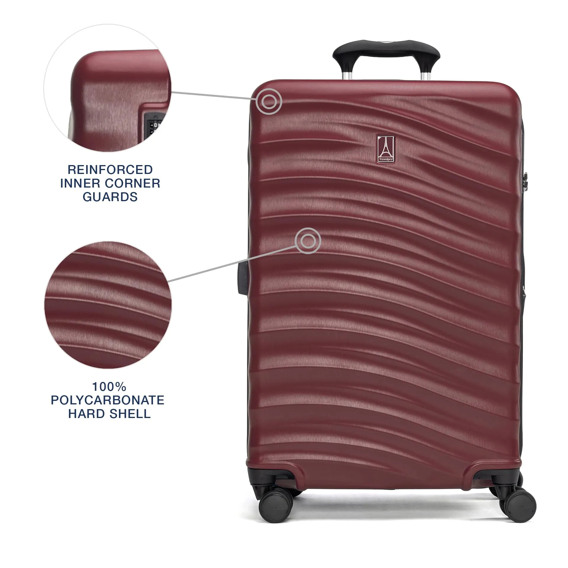 Travelpro Maxlite Air V2 3-Piece Set (21/25/28) Hardside Expandable Luggage