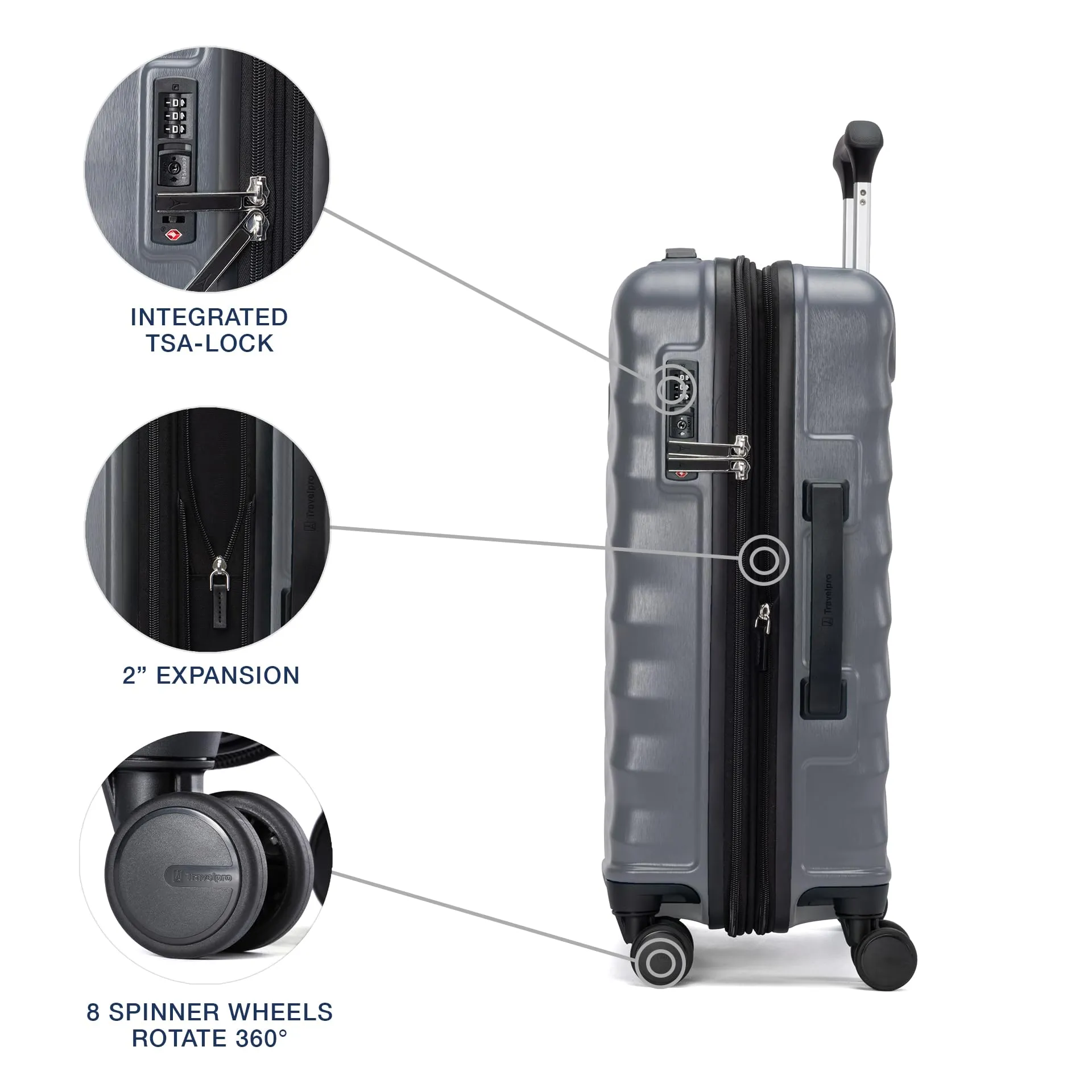 Travelpro Maxlite Air V2 Carry On Hardside Expandable Luggage