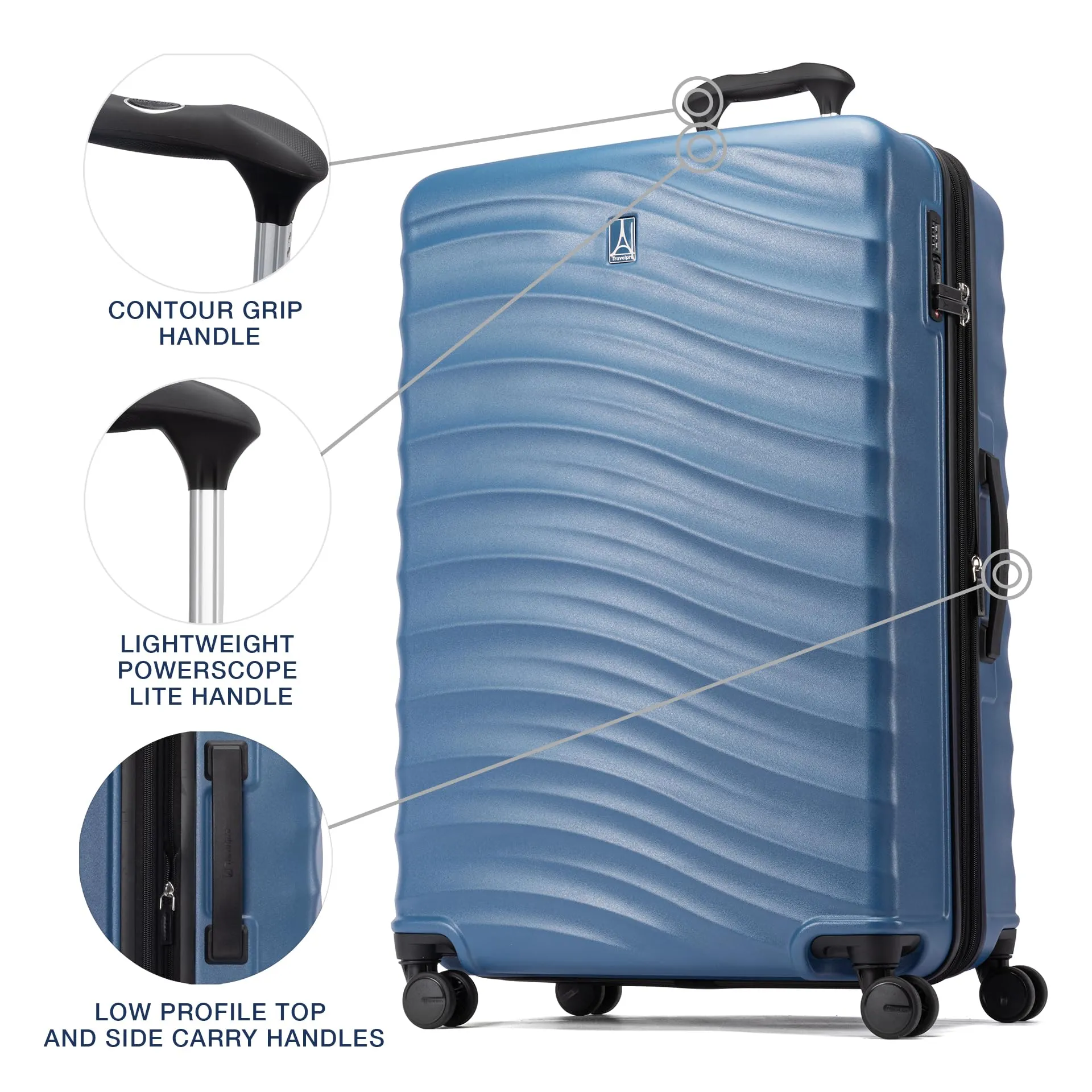 Travelpro Maxlite Air V2 Checked Large 28-Inch Hardside Expandable Luggage