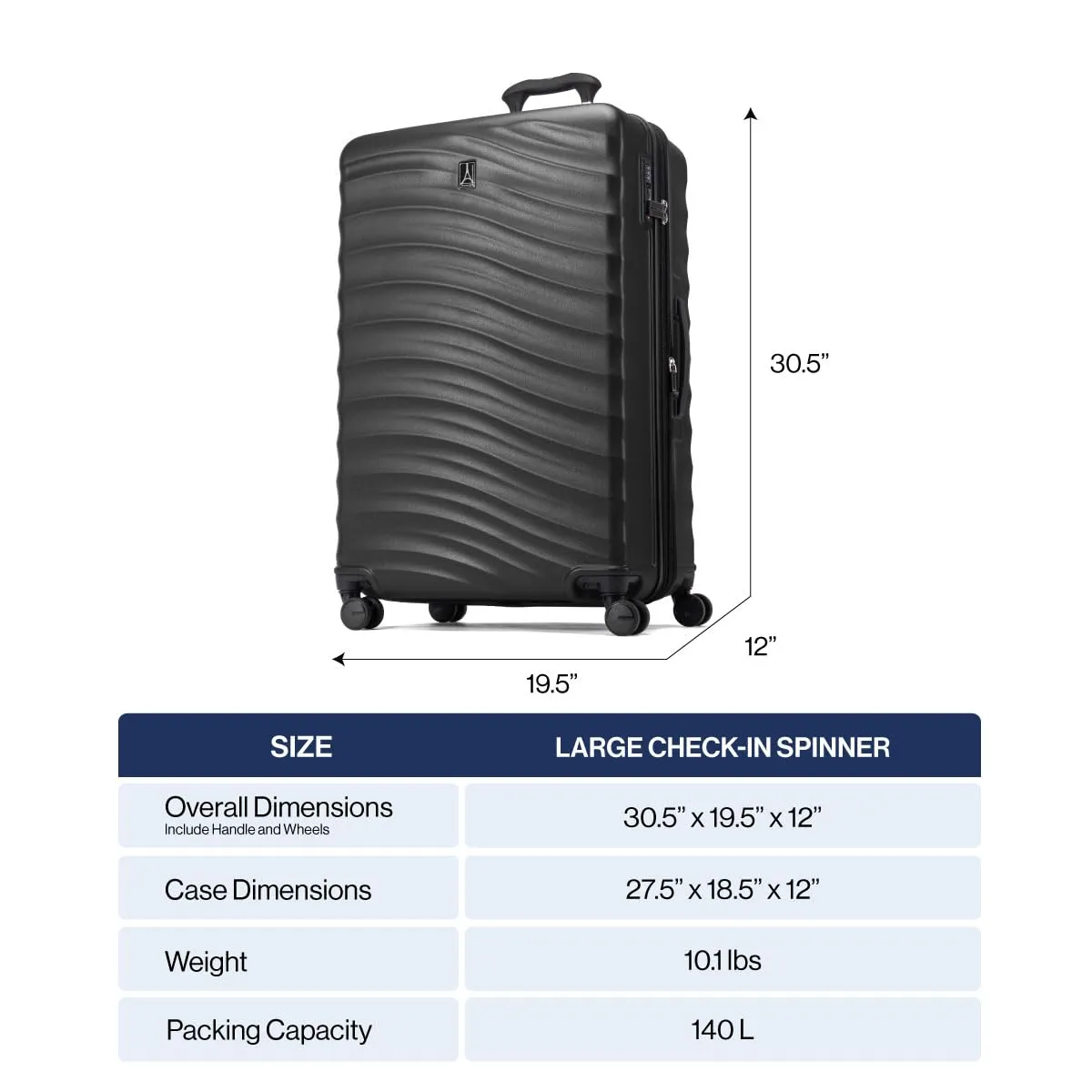 Travelpro Maxlite Air V2 Checked Large 28-Inch Hardside Expandable Luggage