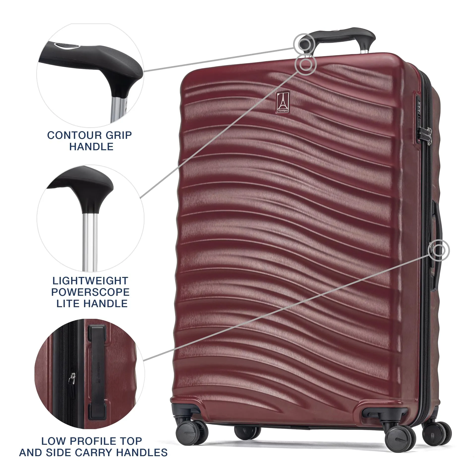 Travelpro Maxlite Air V2 Checked Large 28-Inch Hardside Expandable Luggage